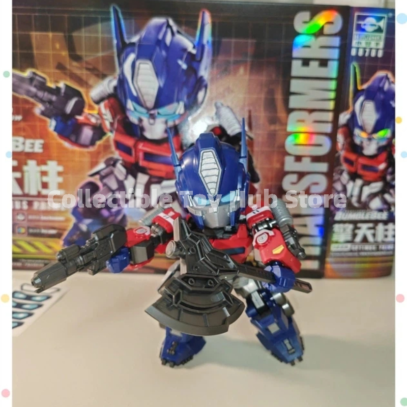 Model Kit Glue - Transformers Bumblebee Movie Q‑Version Optimus Prime