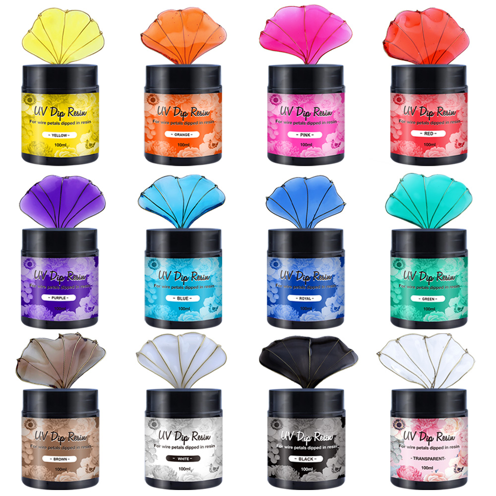 Model Kit Resin - 12 Colors UV Dipping Resin (Special