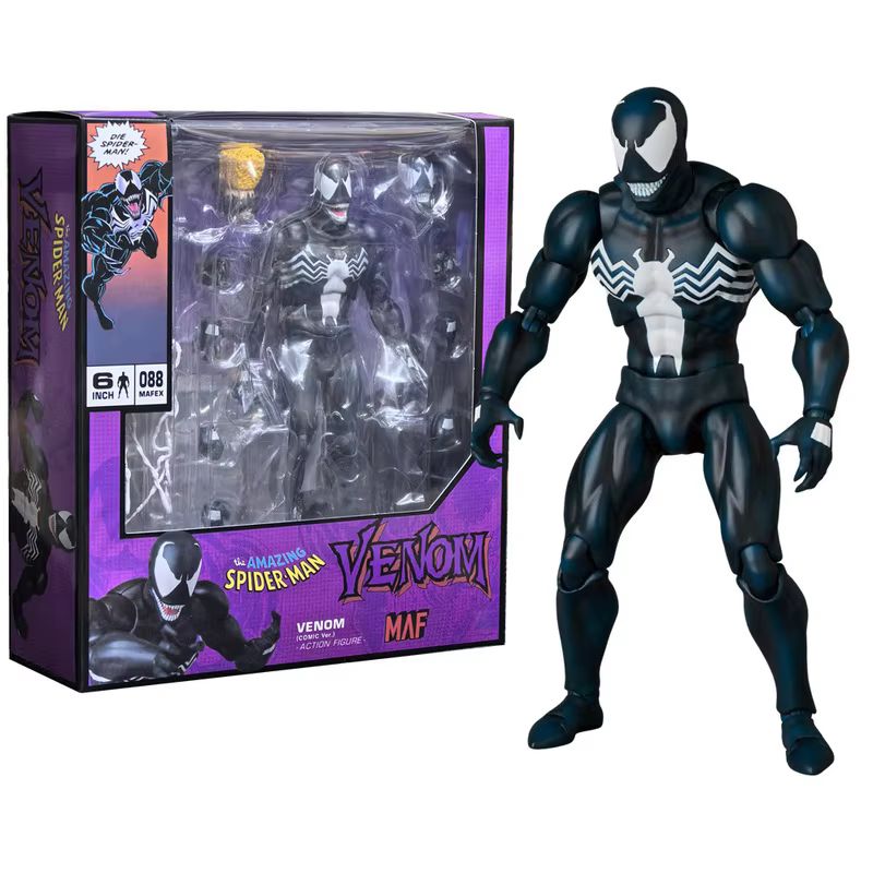 Model Kit Venom - Mafex 088 Venom Comic Ver Re-Release