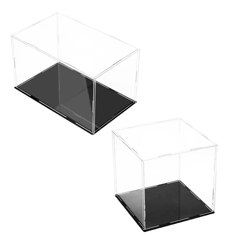 Model Kit Glue - Transparent Acrylic Display Box Figurine Storage
