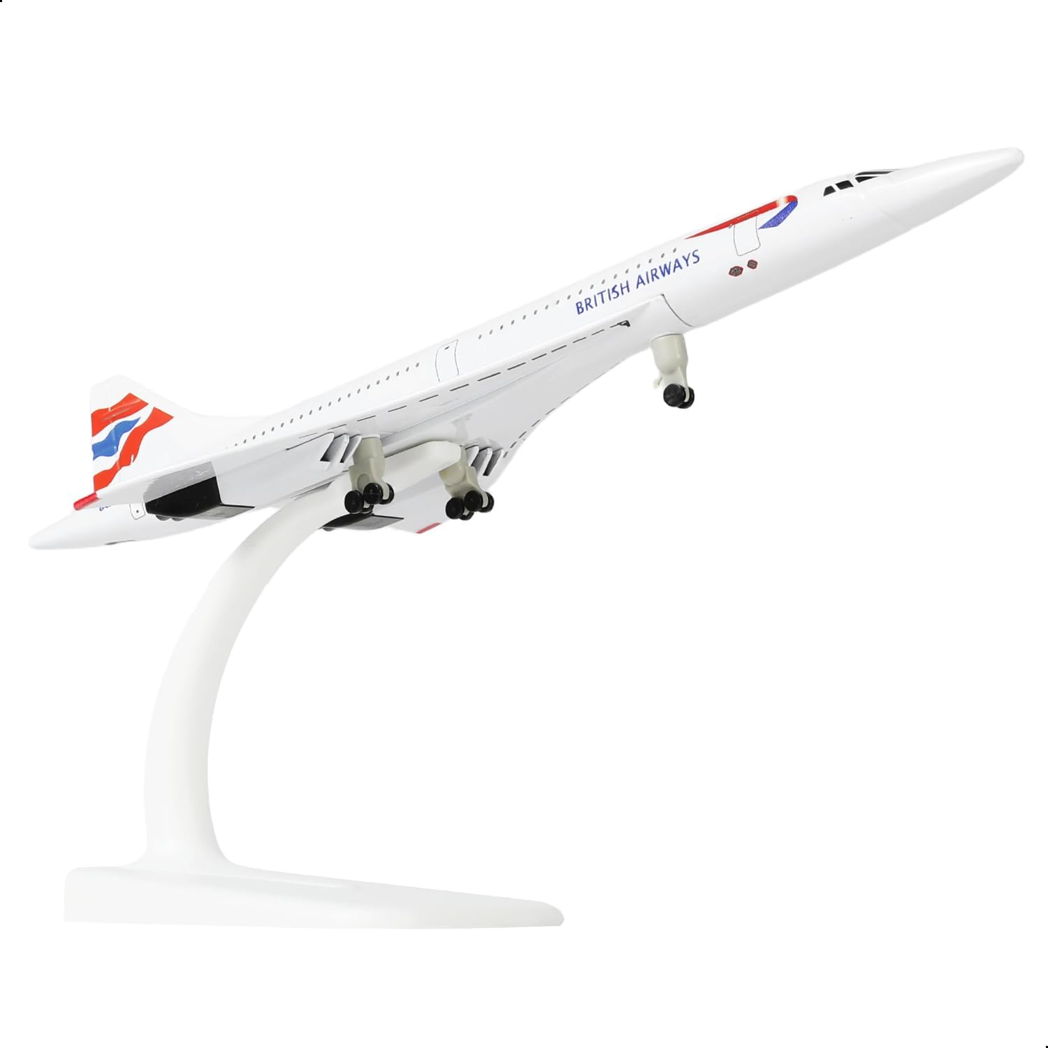 Model Kit Plane - 1/300 Concorde for British Airways Diecast