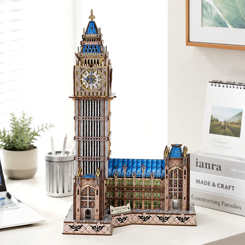 DIY 3D Wooden Big Ben Cottage  - огляд і ціна Model Kit Glue