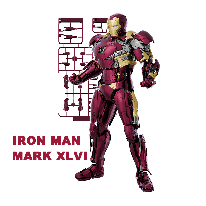 Marvel Iron Man MK46 Assembled - огляд і ціна Model Kit Iron Man Mark 50