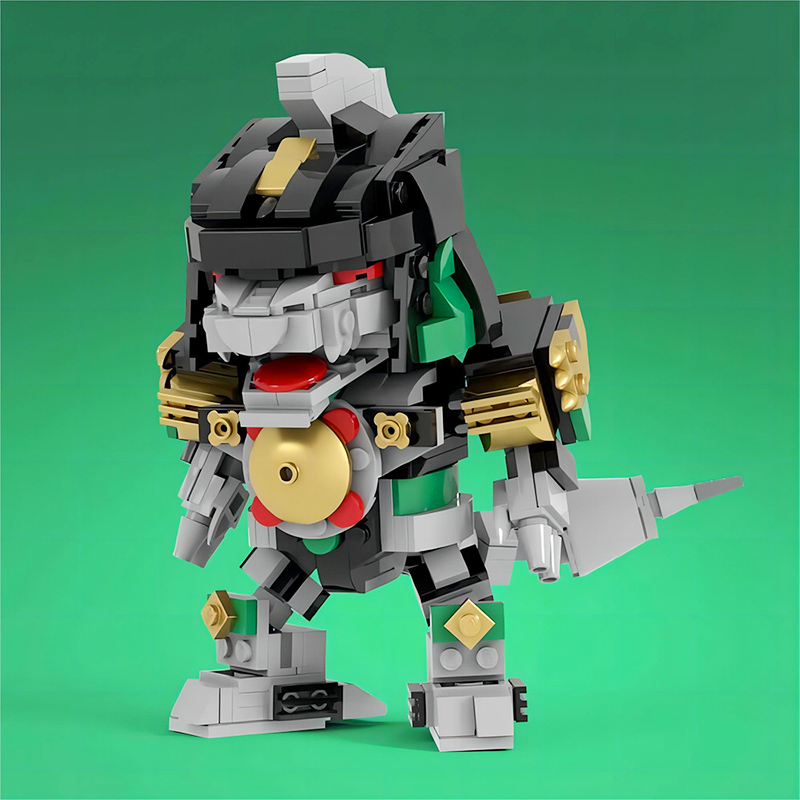 MOC Mighty Morphined Power-Ran - огляд і ціна Model Kit Voltron