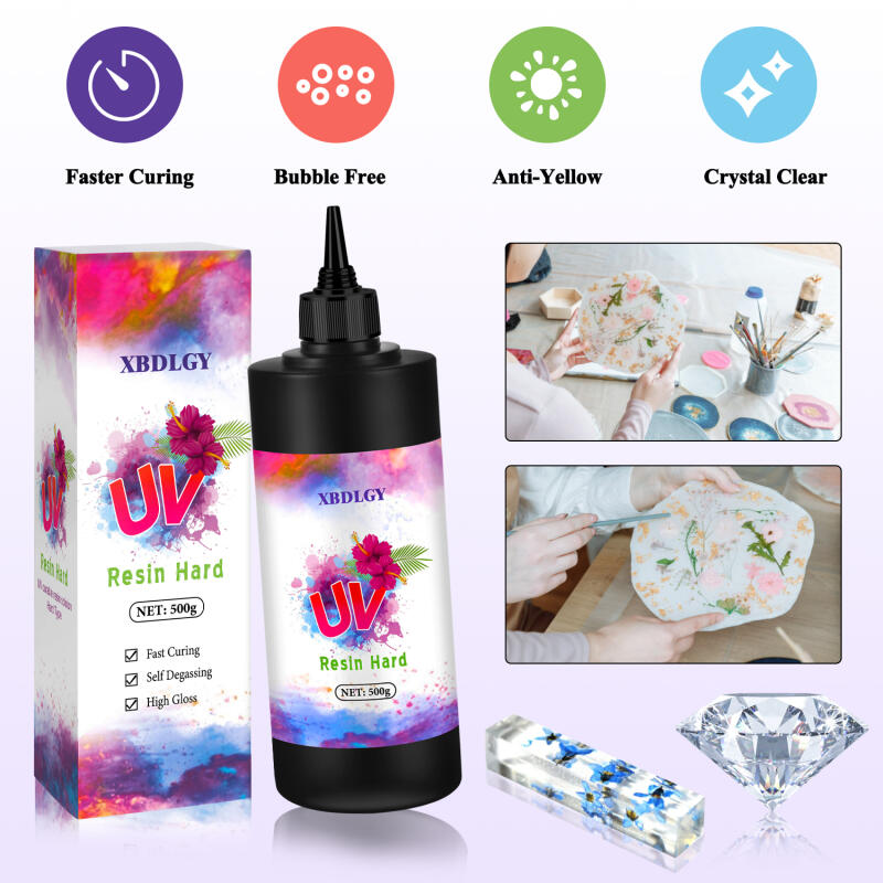 200g/250g/500g UV Resin Hard G - огляд і ціна Model Kit Resin