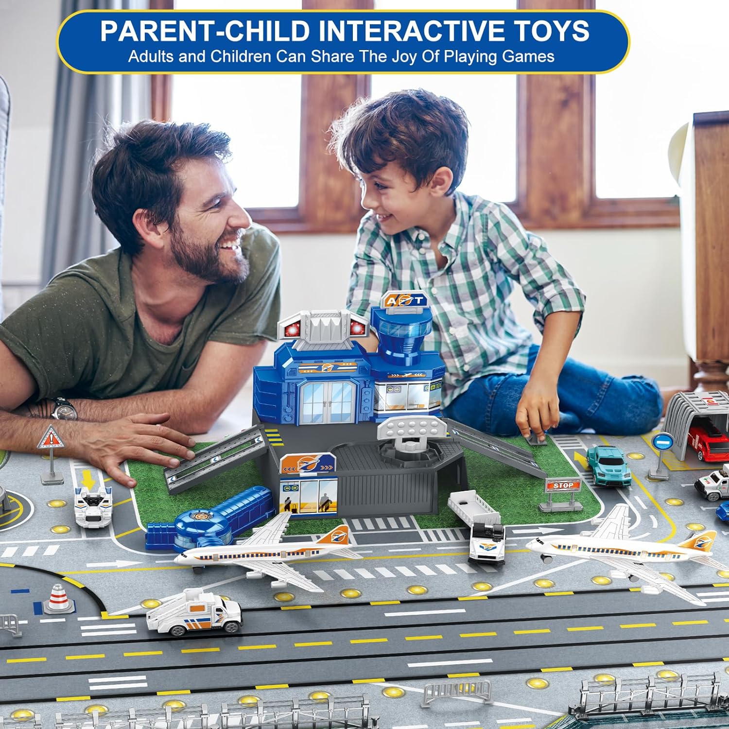 Children's Airport Scene Toy S - огляд і ціна Model Kit Plane