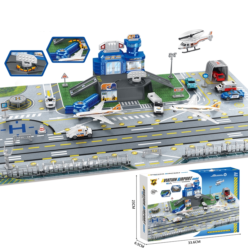 Children's Airport Scene Toy S - огляд і ціна Model Kit Plane