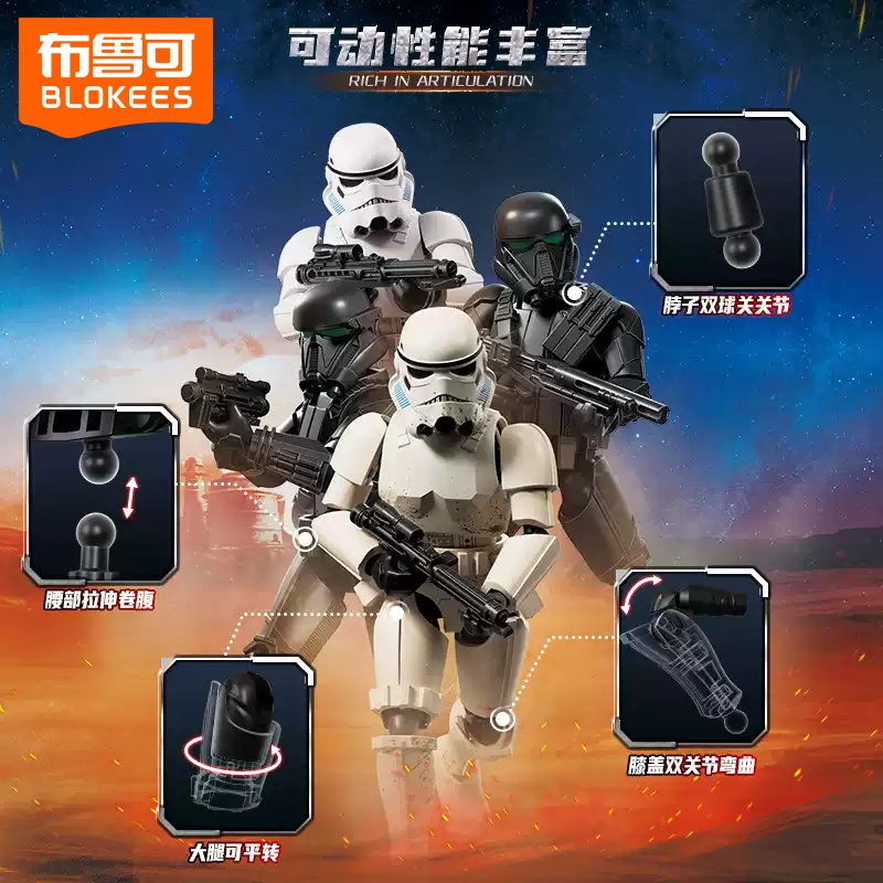 Blokees Star Wars Galaxy V3 Bl - огляд і ціна Model Kit Star Wars