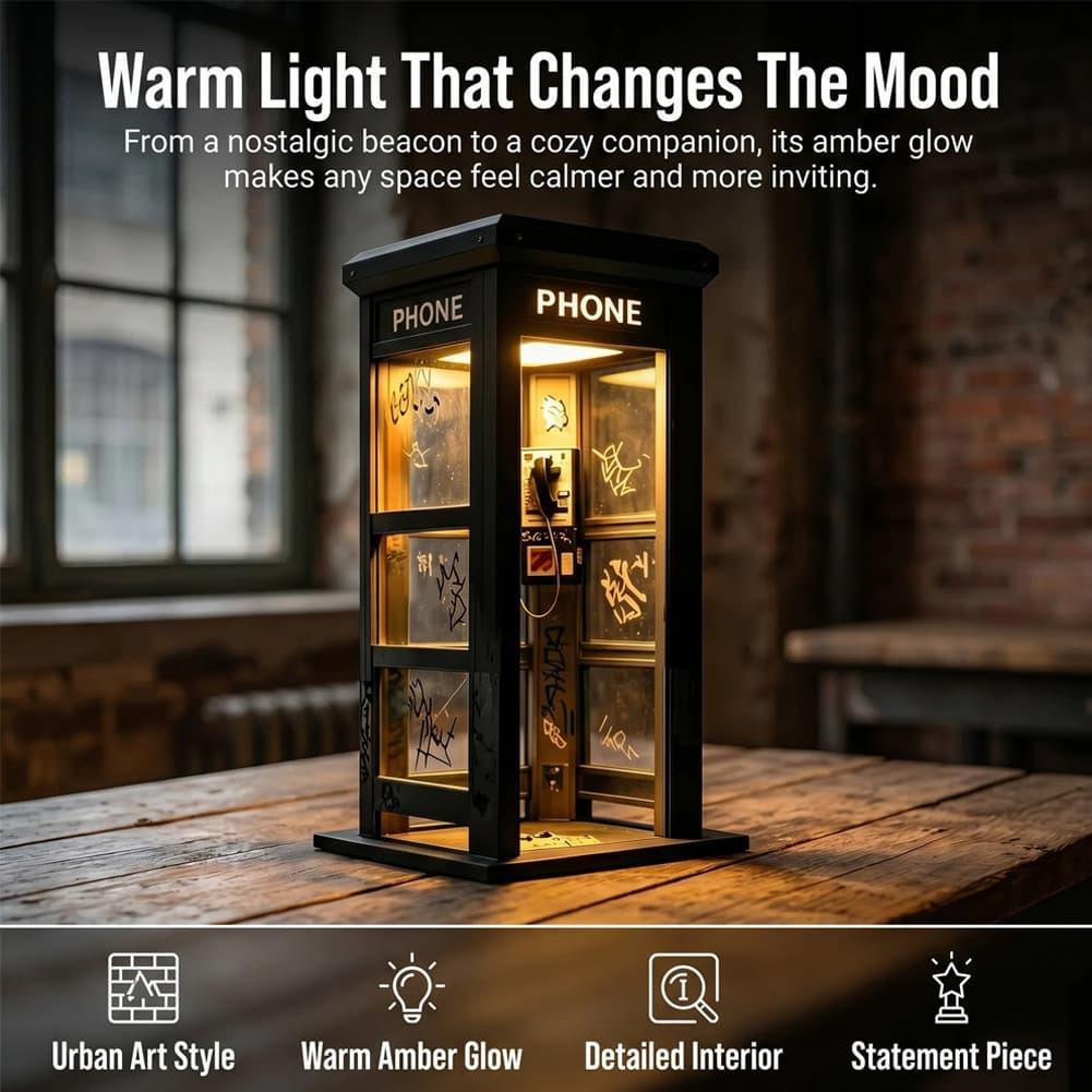 Retro Graffiti Phone Booth Tab - огляд і ціна Model Kit Box