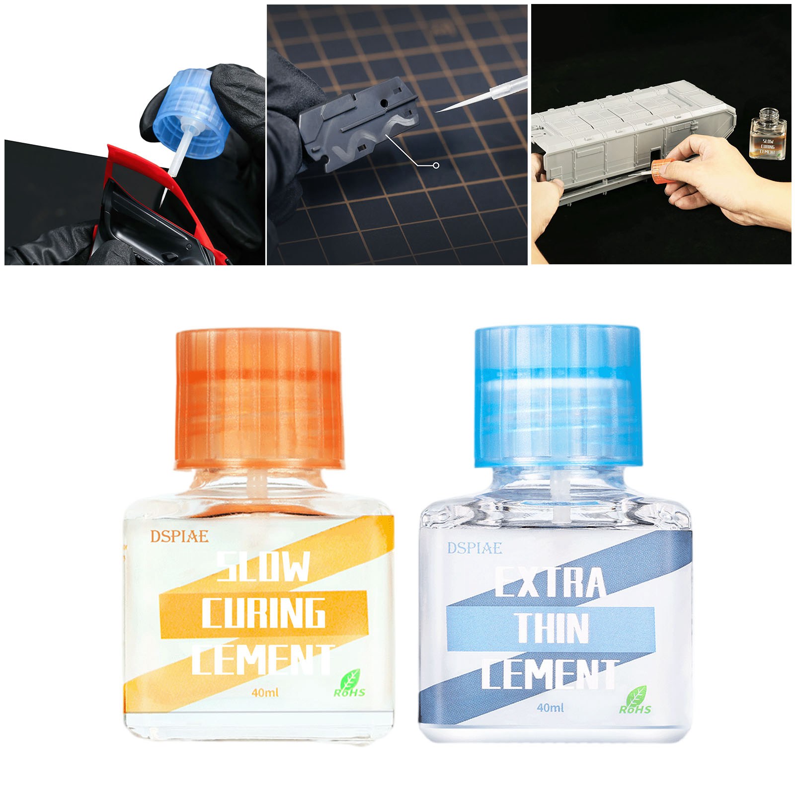 DSPIAE ETC-01 ETC-02 Quick-dry - огляд і ціна Model Kit Glue