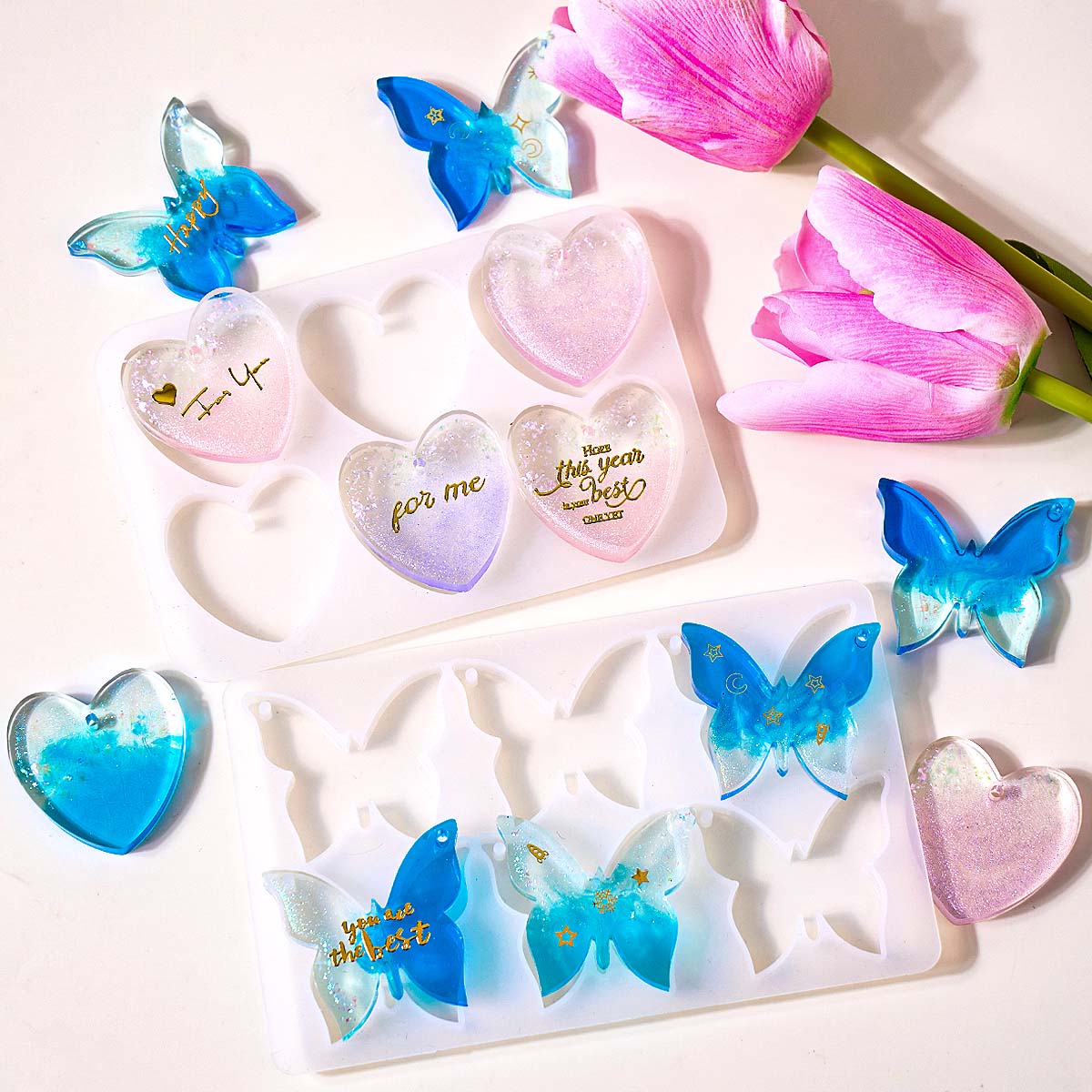 Six-hole with Holes Earring Si - огляд і ціна Model Kit Resin