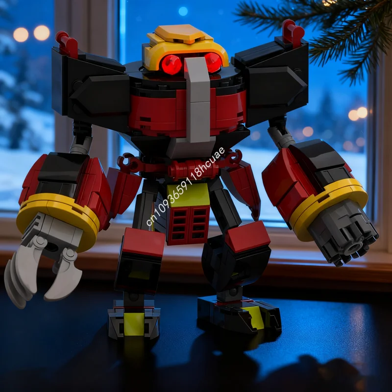 272pcs MOC Sonic Omega The Hed - огляд і ціна Model Kit Omegamon