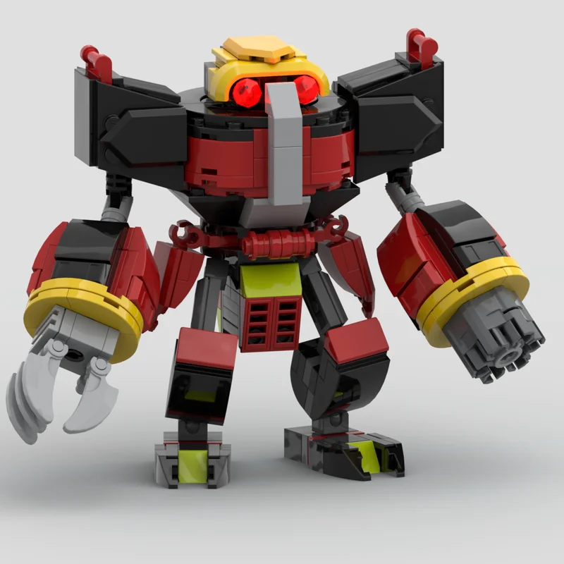 272pcs MOC Sonic Omega The Hed - огляд і ціна Model Kit Omegamon
