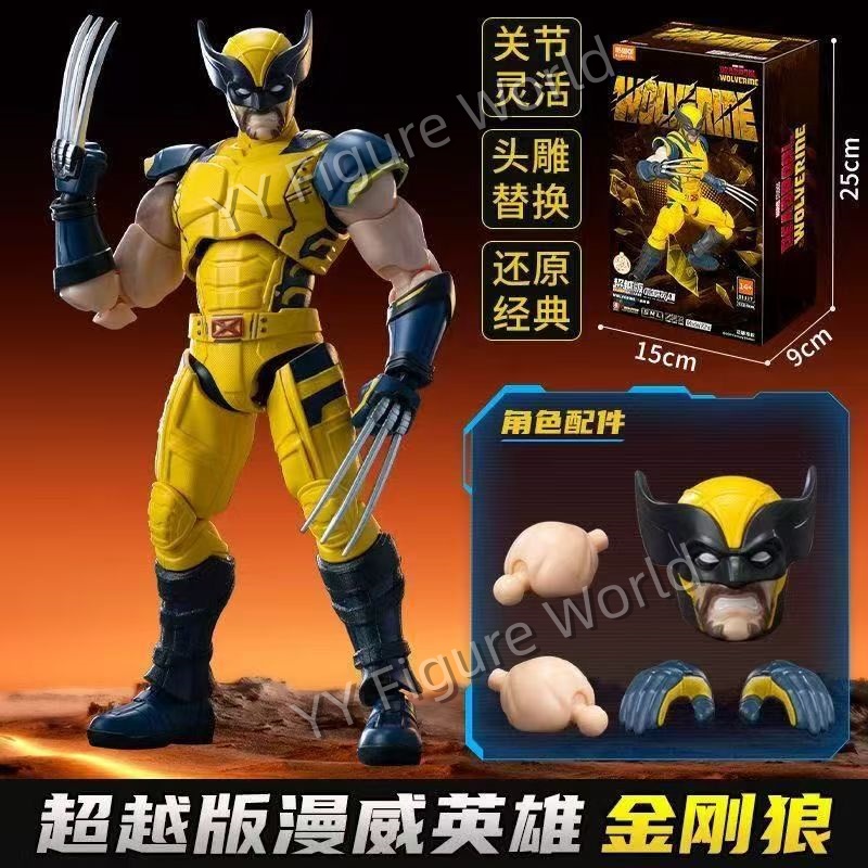 Blokees Marvel Deadpool Wolver - огляд і ціна Model Kit Action Figure