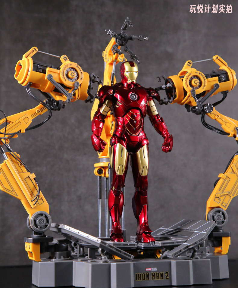 ZD MK6 MK4 Toy Iron Man WITH S - огляд і ціна Model Kit Iron Man Mark 50