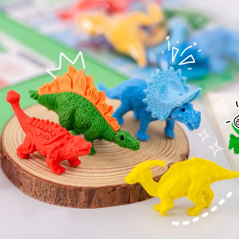 4PCS/1set Creative Cartoon 3D  - огляд і ціна Model Kit Dinosaur Bandai