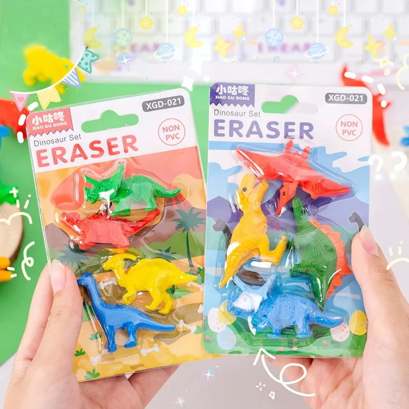 4PCS/1set Creative Cartoon 3D  - огляд і ціна Model Kit Dinosaur Bandai