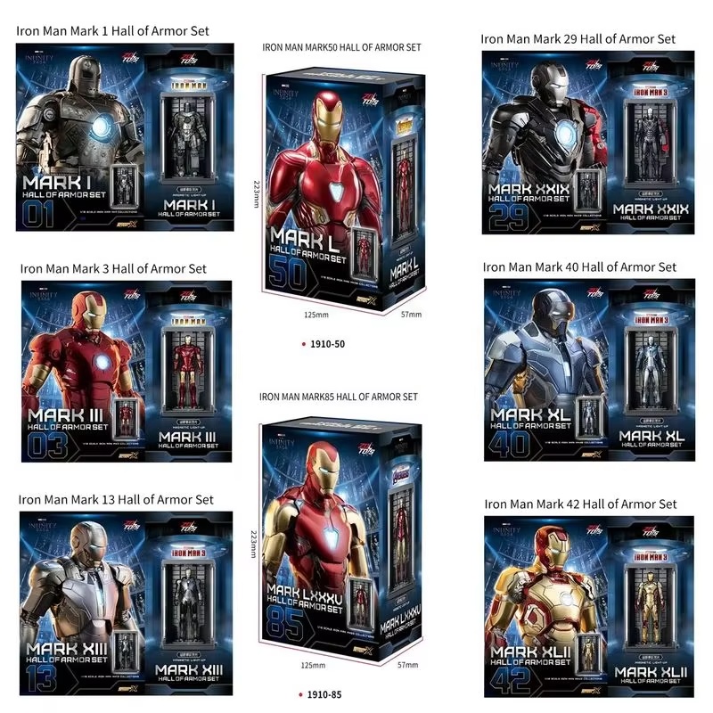 Zd Toys Marvel Iron Man Action - огляд і ціна Model Kit Iron Man Mark 50