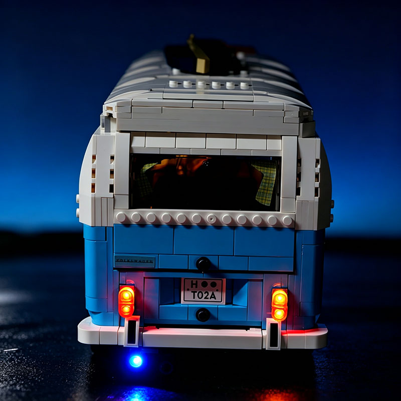 LED Light Kit For LEGO 10279 V - огляд і ціна Model Kit Volkswagen