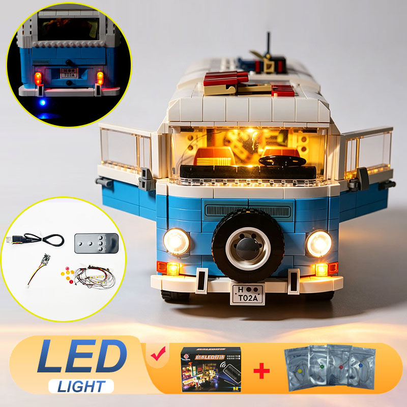 LED Light Kit For LEGO 10279 V - огляд і ціна Model Kit Volkswagen