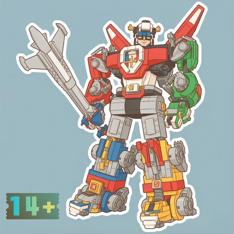 MOC Christmas Gifts Hot Toy 23 - огляд і ціна Model Kit Voltron