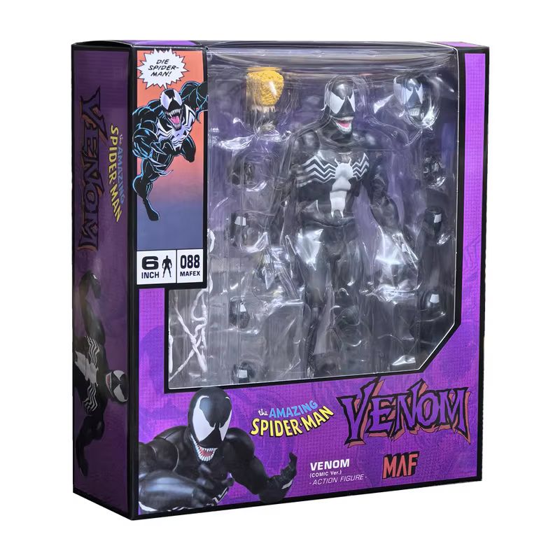 Mafex 088 Venom Comic Ver Re-R - огляд і ціна Model Kit Venom