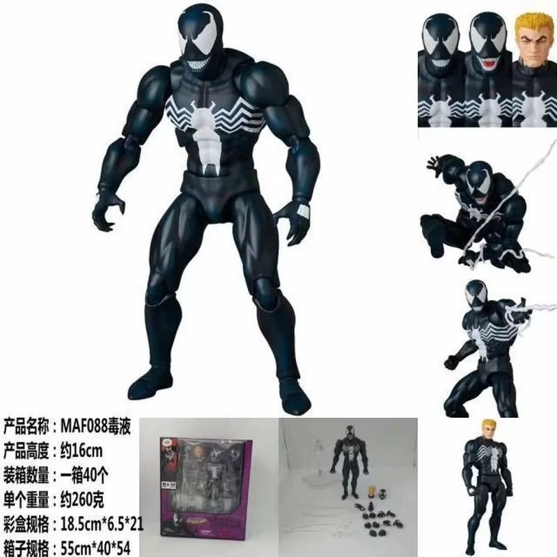 Mafex 088 Venom Comic Ver Re-R - огляд і ціна Model Kit Venom