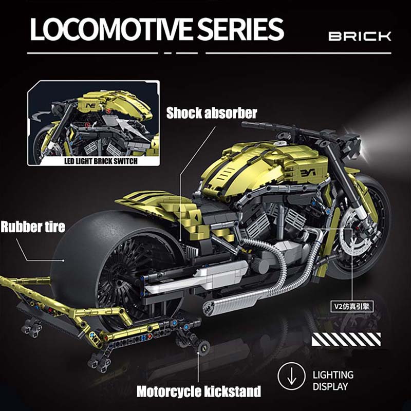 Technical City 2427pcs Harleye - огляд і ціна Model Kit Vespa