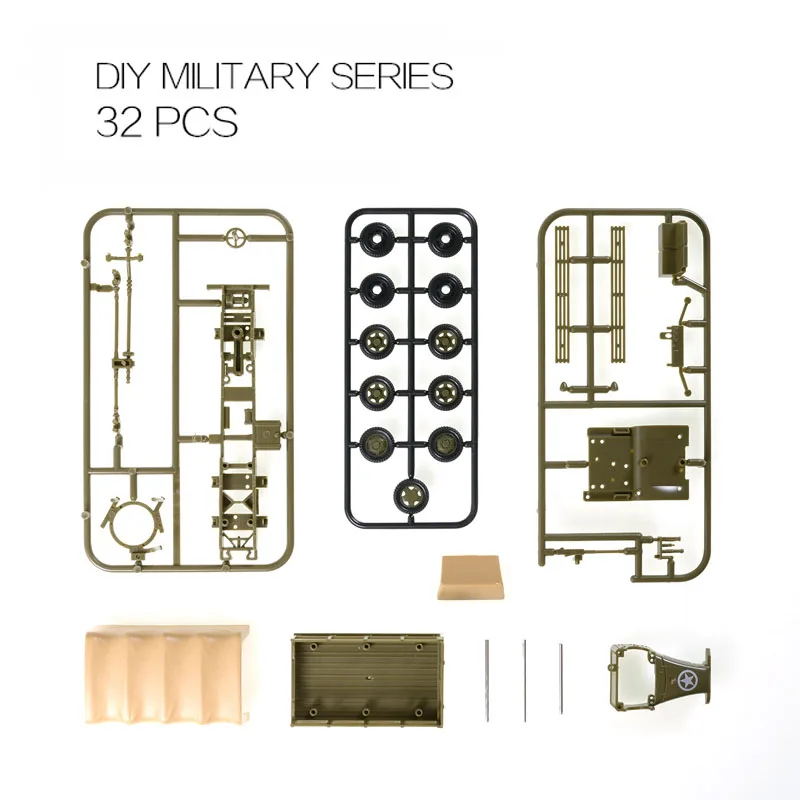 4D Model 1/72 Jimsy Allied Tru - огляд і ціна Model Kit Glue
