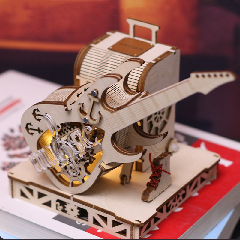 DIY 3D Wooden Puzzle Miniature - огляд і ціна Model Kit Glue