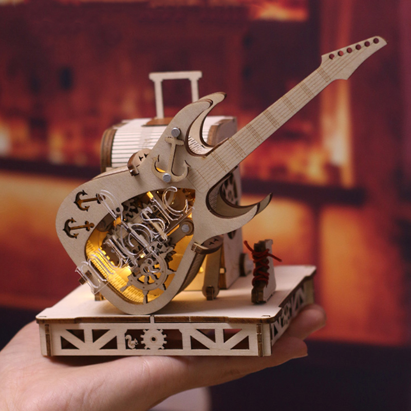 DIY 3D Wooden Puzzle Miniature - огляд і ціна Model Kit Glue