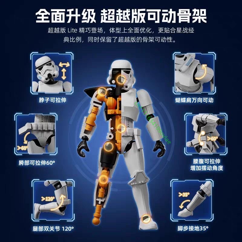 HOT Genuine Blokees Star Wars  - огляд і ціна Model Kit Star Wars