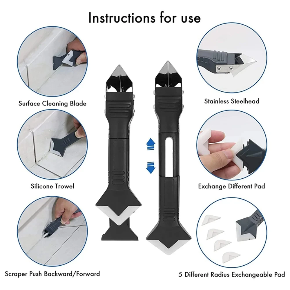 5-in-1 Painting & Caulking Too - огляд і ціна Model Kit Paint Remover