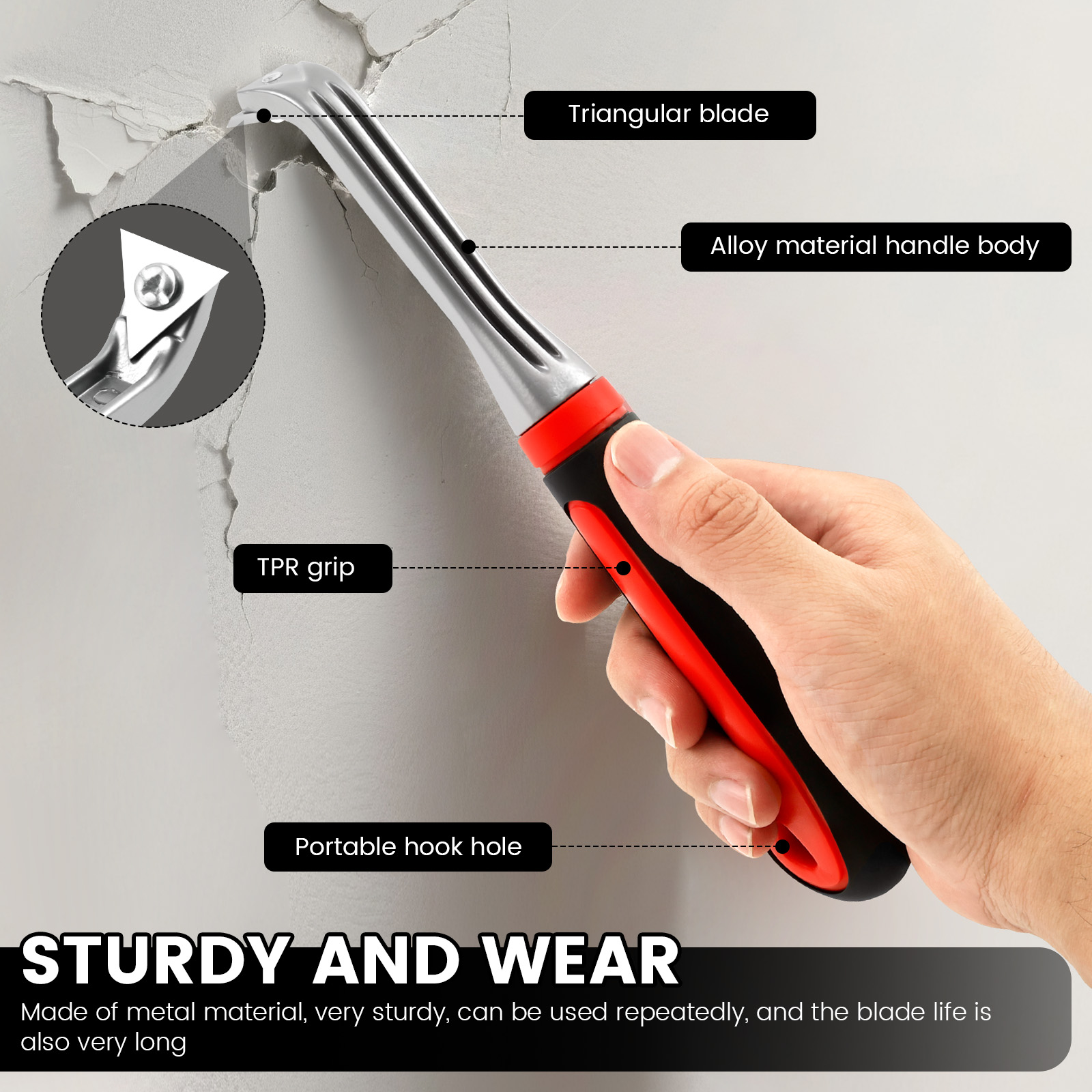Paint Scraper Tool Carbide Scr - огляд і ціна Model Kit Paint Remover