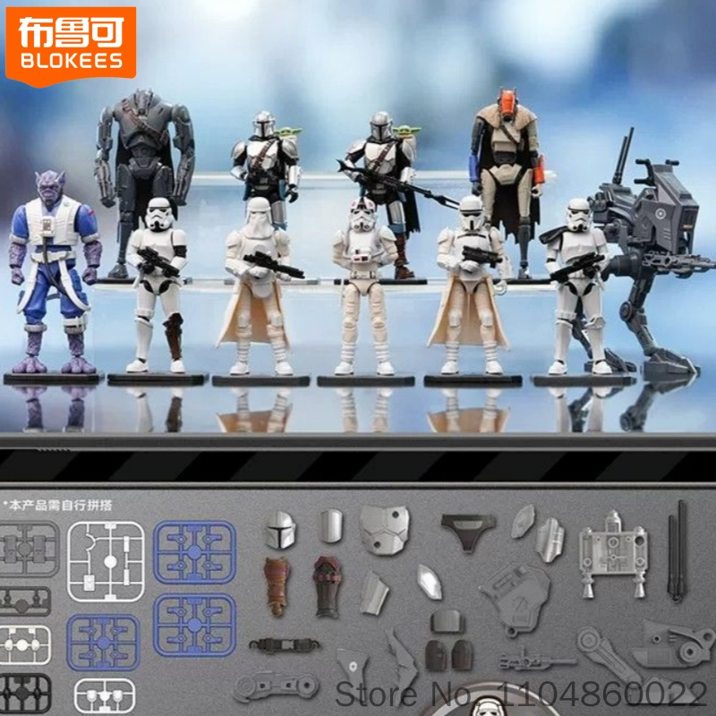 Blokees Star Wars Mandalorian  - огляд і ціна Model Kit Star Wars
