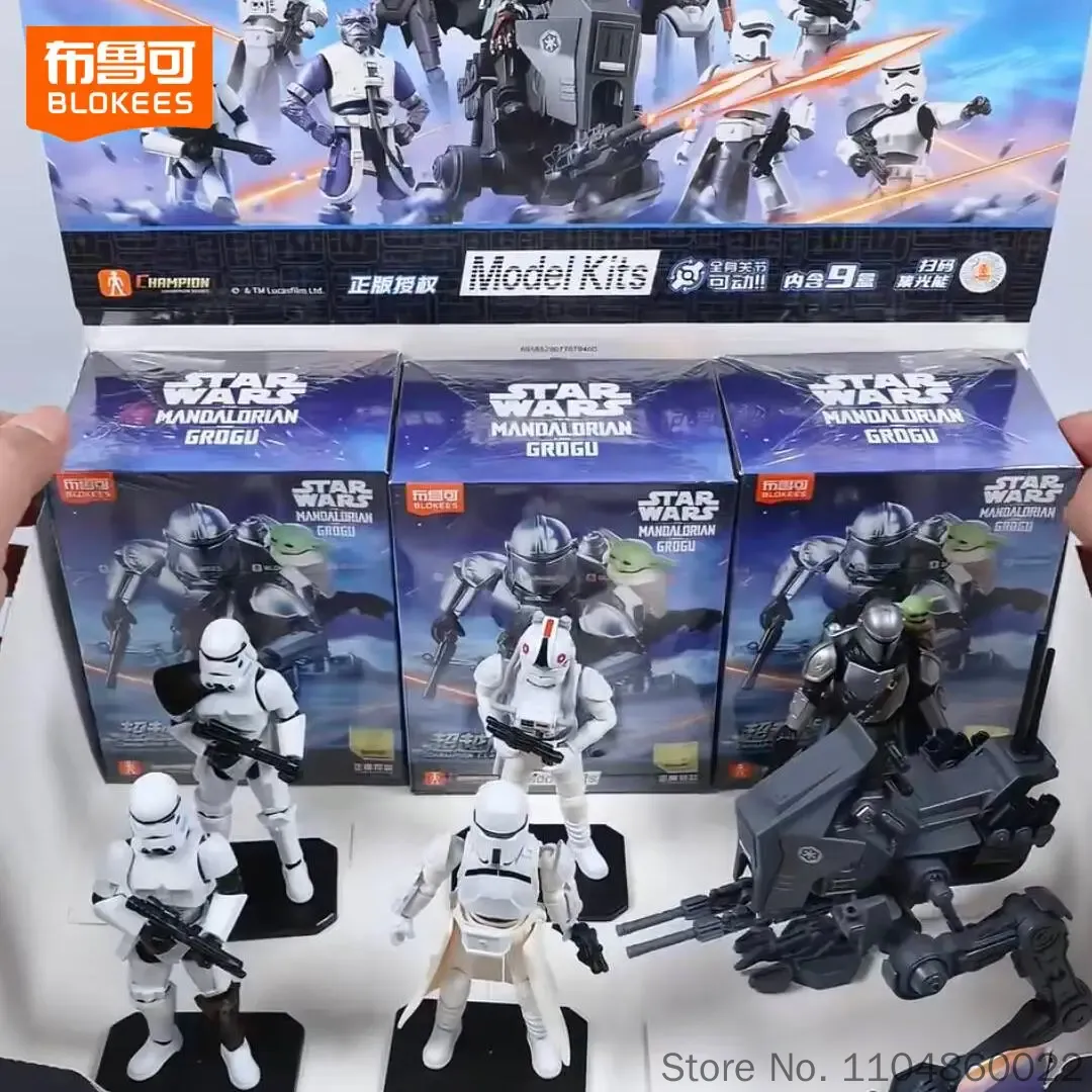 Blokees Star Wars Mandalorian  - огляд і ціна Model Kit Star Wars