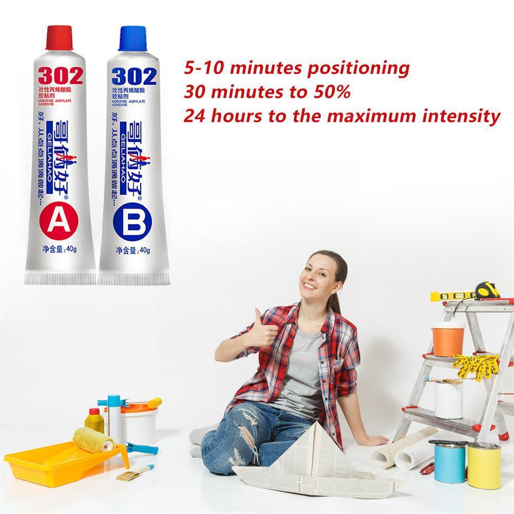 Quick-Drying AB Glue Strong Ad - огляд і ціна Model Kit Glue