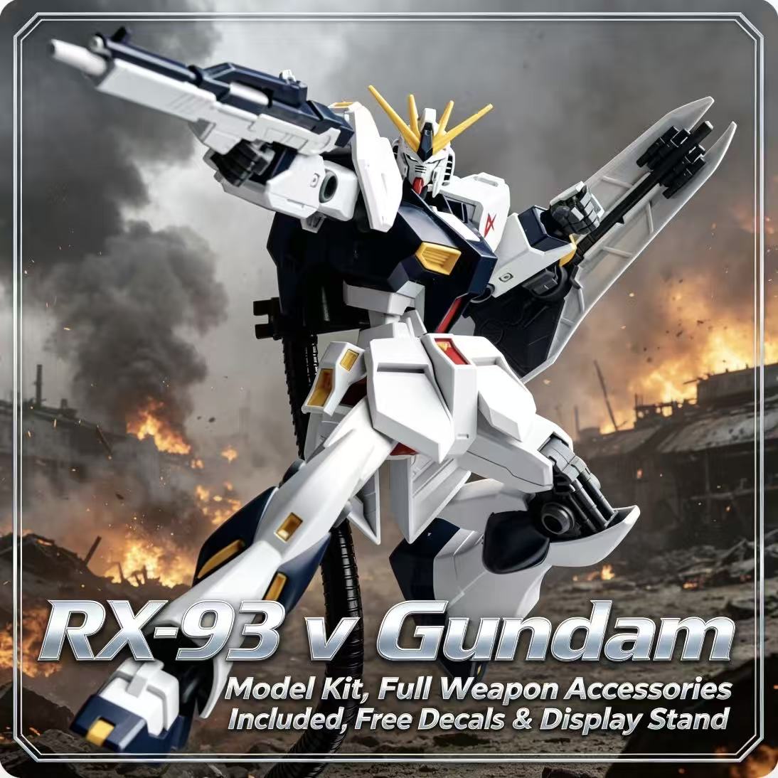 93HG 1/144 ENTRY GRADE RX-93 V - огляд і ціна Model Kit Gundam Barbatos