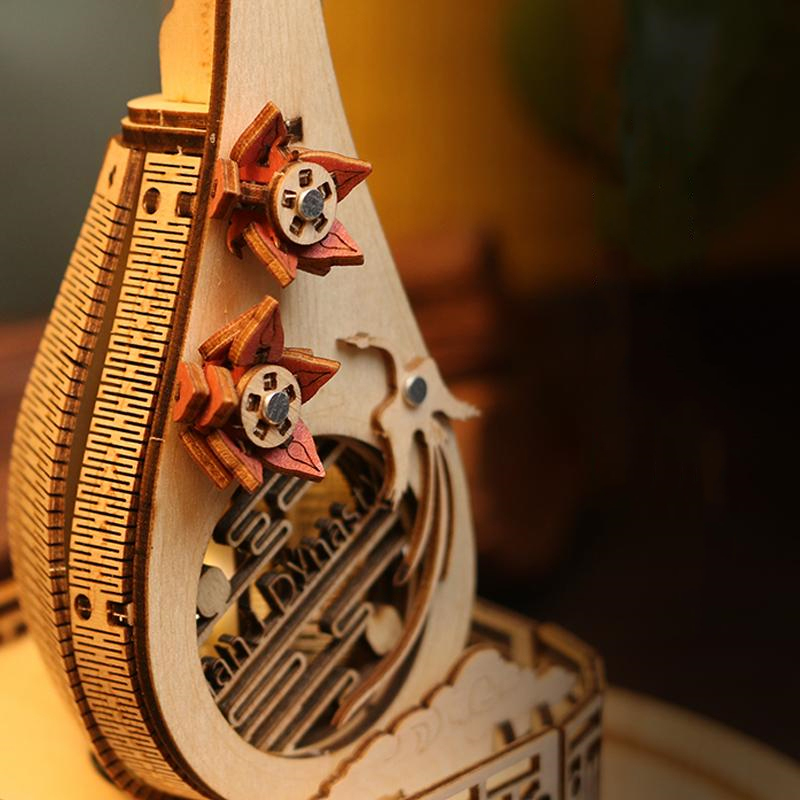 DIY 3D Wooden Puzzle Miniature - огляд і ціна Model Kit Glue