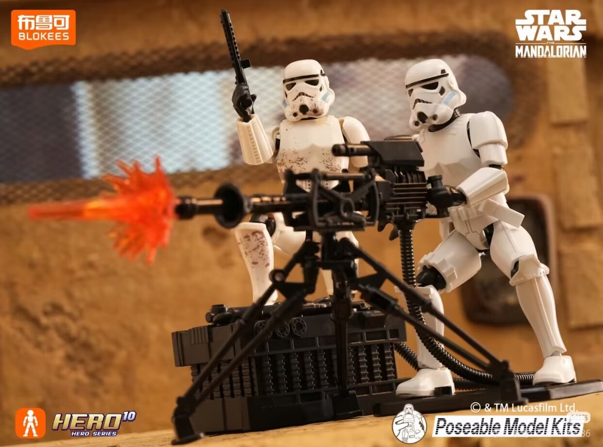 In Stock New Blokees HERO‑U St - огляд і ціна Model Kit Star Wars