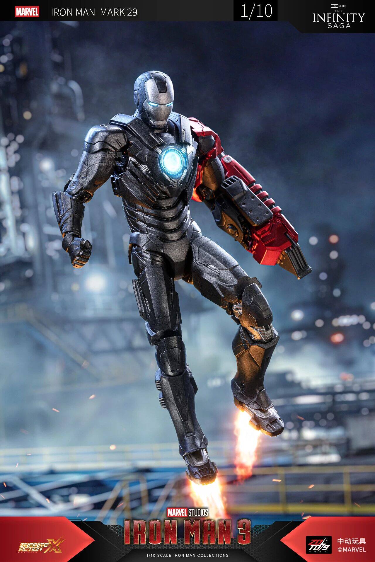 ZD Toys The Avengers Iron Man  - огляд і ціна Model Kit Iron Man Mark 50